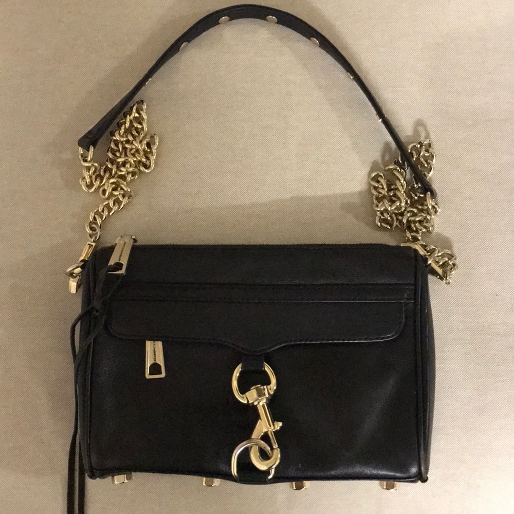 Black Rebecca Minkoff Mini M.A.C Crossbody